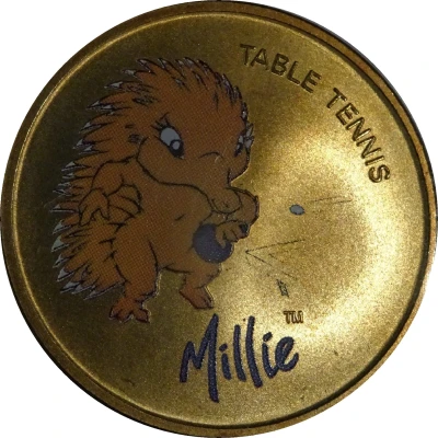 Medal - XXVII Olympic Games Sydney Millie - Table Tennis back