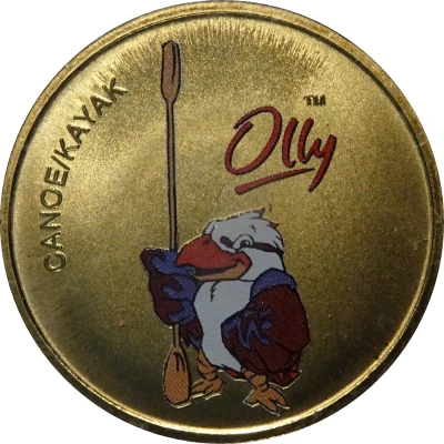 Medal - XXVII Olympic Games Sydney Olly - Canoe-Kayak back