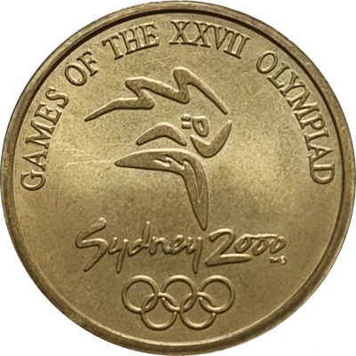 Medal - XXVII Olympic Games Sydney Olly Sailing - Alternate Version front