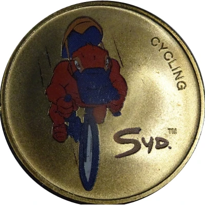 Medal - XXVII Olympic Games Sydney Syd - Cycling back