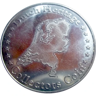 Medal - XXX Amsterdam Dutch Heritage Collectors Coin ND back