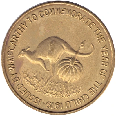 Medal - Year of the Child Redfern Coins front