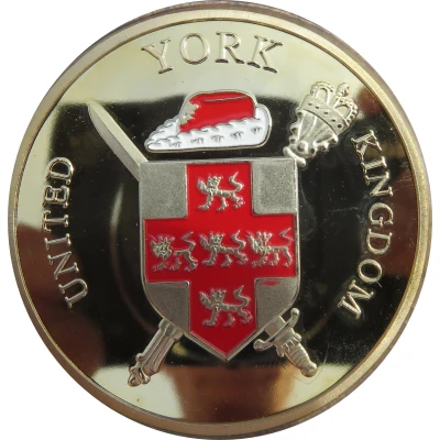 Medal - York Shambles (Gold coloured) ND back