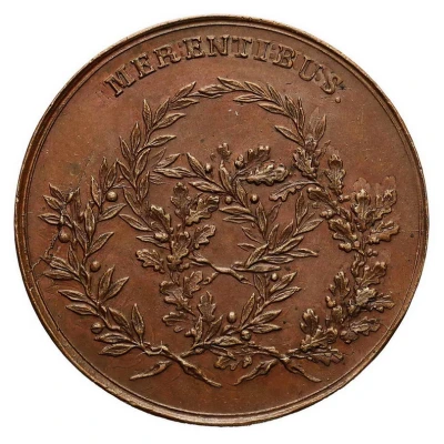 Medal nagrodowy - Stanisław August Poniatowski Warszawa ND back