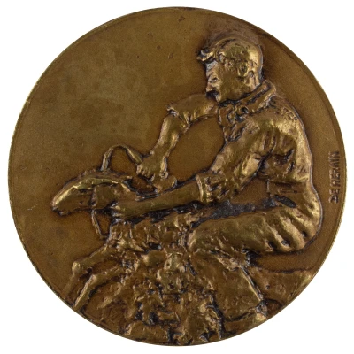 Medal of the National Interprofessional Wool Committee – by François De Hérain ND front