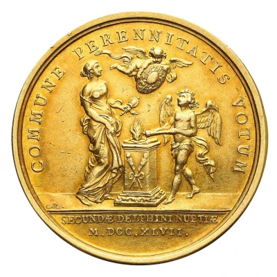 Medal zaślubinowy - Maria Józefa back