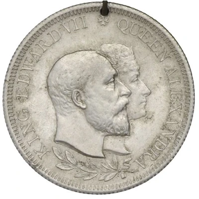 Medalet - Edward VII Coronation; Chippenham front