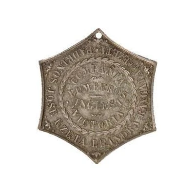 Medalet Golden Jubilee of Queen Victoria back