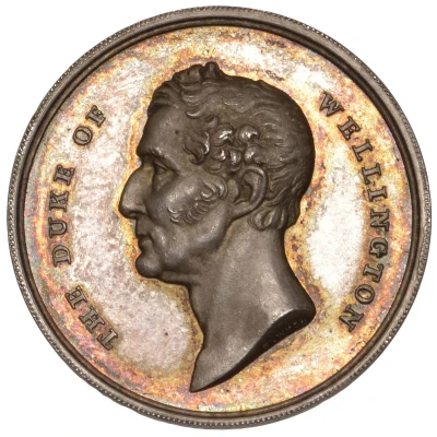 Medalet - Victoria Wellington; B. Wyon ND front
