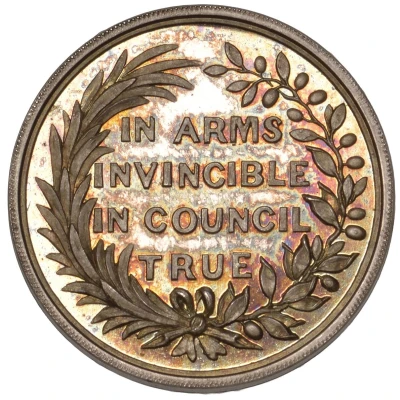 Medalet - Victoria Wellington; B. Wyon ND back