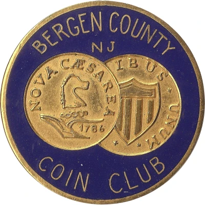 Medallion - Bergen County Coin Club ND front
