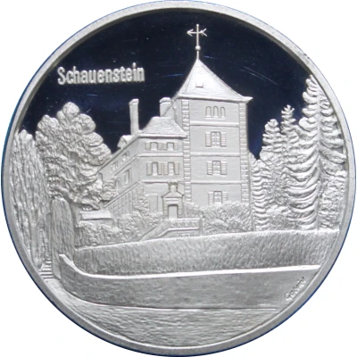Medallion - Castles of Graubünden Schauenstein in Fürstenau front