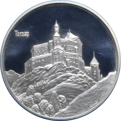 Medallion - Castles of Graubünden Tarasp front