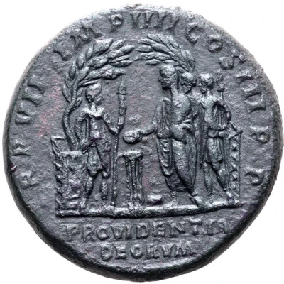 Medallion - Commodus Providentia back