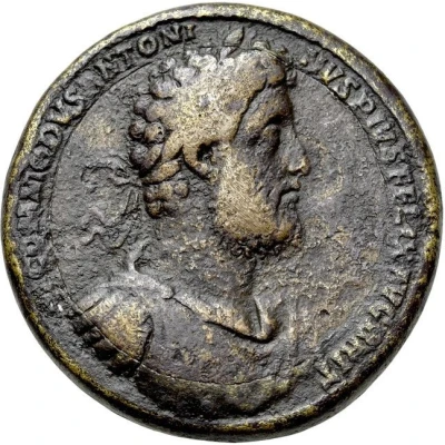 Medallion - Commodus Victoria and Apollo Palatine front