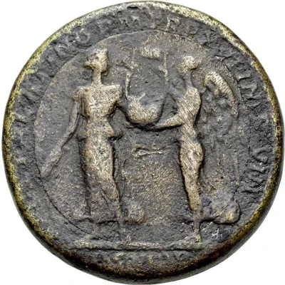 Medallion - Commodus Victoria and Apollo Palatine back