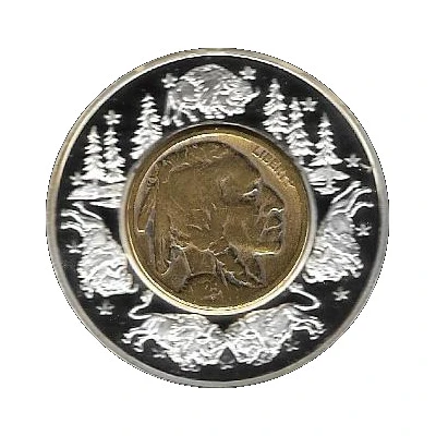 Medallion - Lewis and Clark Bicentennial ND back