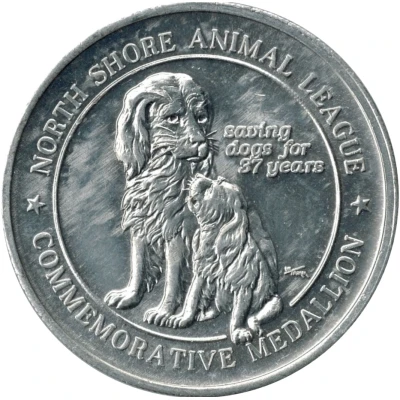 Medallion - North Shore Animal League ND front