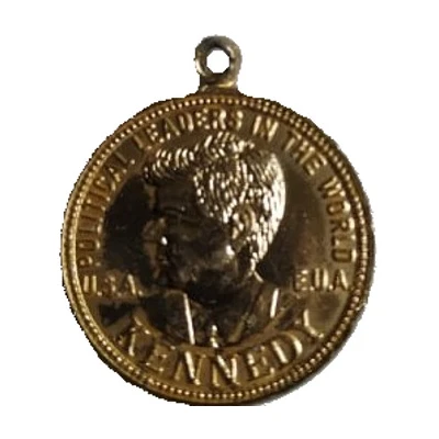 Medallion - Political leaders in the World (Kennedy) ND front