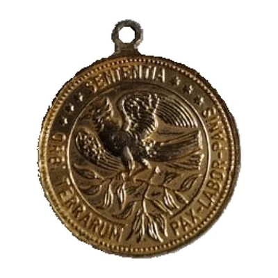 Medallion - Political leaders in the World (Kennedy) ND back