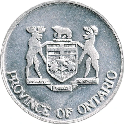 Medallion - Province of Ontario English version front