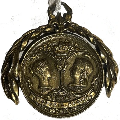 Medallion - Victoria Golden Jubilee front