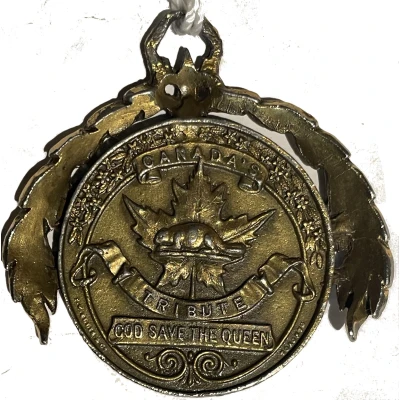 Medallion - Victoria Golden Jubilee back