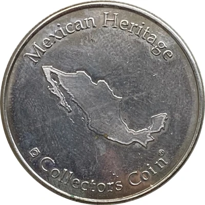 Mexican Heritage Collectors Coin (Tulum) ND back