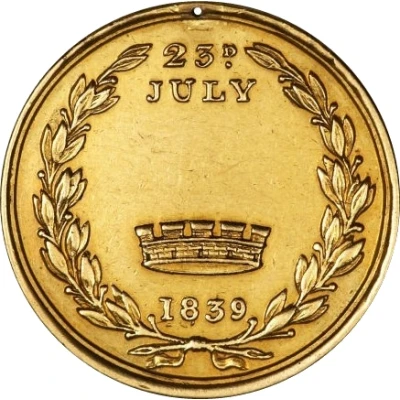 Military Campaign Medal - Battle of Ghuznee back