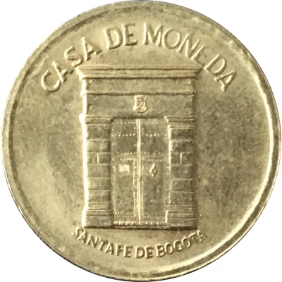 Mint Token - Casa de Moneda Bogotá ND back