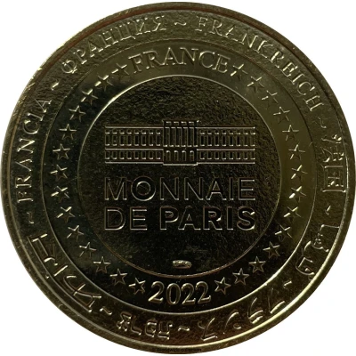 Monnaie De Paris Tourist souvenir back
