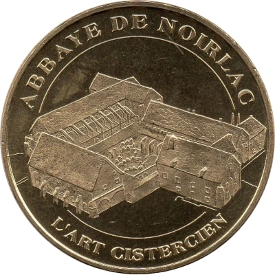 Monnaie de Paris Monnaie de Paris Tourist Token - Abbaye de Noirlac L'art cistercien front