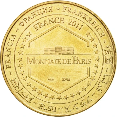 Monnaie de Paris Tourist Token - 1100 ans du traité de Saint-Clair-sur-Epte back