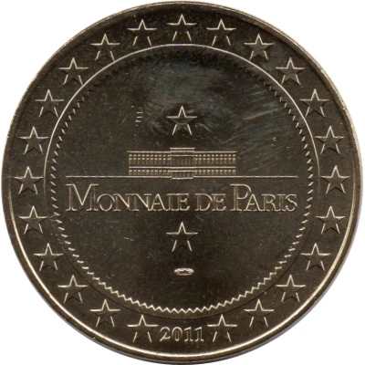 Monnaie de Paris Tourist Token - 20 ans Groupama Centre-Atlantique back