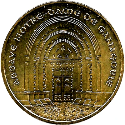 Monnaie de Paris Tourist Token - Abbaye Notre Dame de Ganagobie front