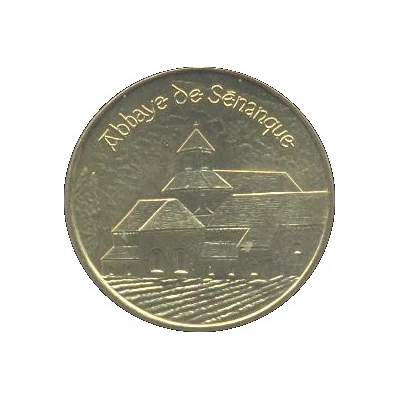 Monnaie de Paris Tourist Token - Abbaye de Sénanque Versant Nord-Est front