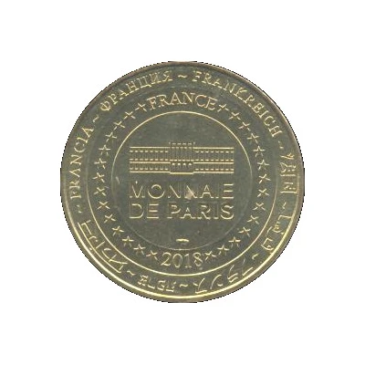 Monnaie de Paris Tourist Token - Abbaye de Sénanque Versant Nord-Est back