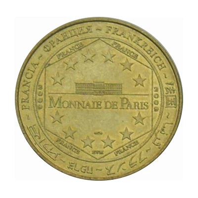 Monnaie de Paris Tourist Token - Abbesses - Montmartre Eglise Saint-Jean back