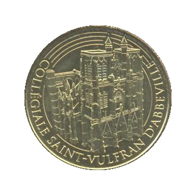 Monnaie de Paris Tourist Token - Abbeville Collégiale Saint-Vulfran front