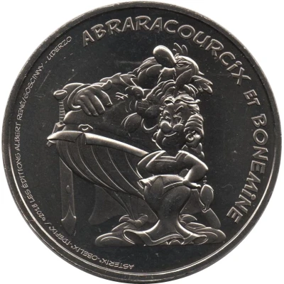 Monnaie de Paris Tourist Token - Abraracourcix et Bonemine ND front