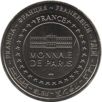 Monnaie de Paris Tourist Token - Abraracourcix et Bonemine ND back
