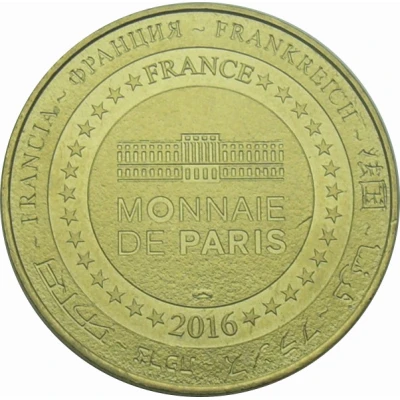Monnaie de Paris Tourist Token - Aix Les Bains Riviera des Alpes - Prenez le temps back