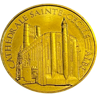 Monnaie de Paris Tourist Token - Albi Cathédrale Sainte-Cécile front