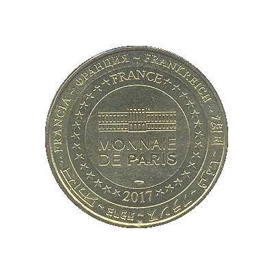 Monnaie de Paris Tourist Token - Allier Parc le Pal - L'alligator back
