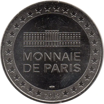 Monnaie de Paris Tourist Token - Alsace La cigogne back