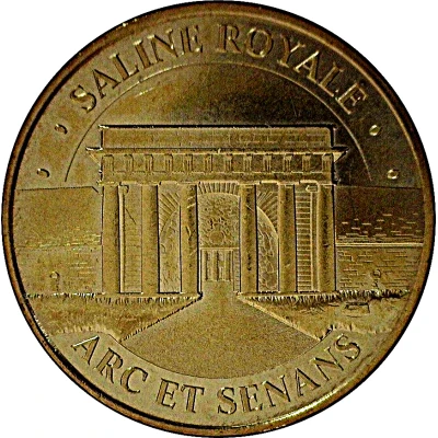Monnaie de Paris Tourist Token - Arc et Senans Saline Royale front