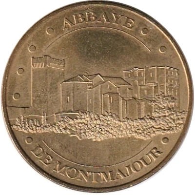 Monnaie de Paris Tourist Token - Arles Abbaye de Montmajour front