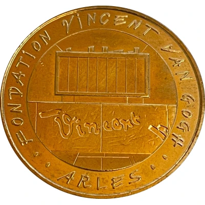 Monnaie de Paris Tourist Token - Arles Fondation Vincent Van Gogh front