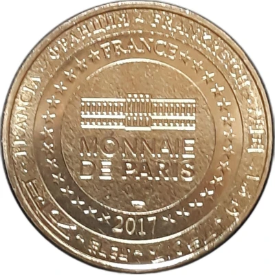 Monnaie de Paris Tourist Token - Arles Théatre antique - Auguste et Vénus back