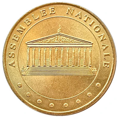 Monnaie de Paris Tourist Token - Assemblée Nationale front